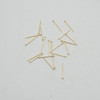 14K Gold Filled Findings - Gold Filled Headpin - 0.50mm x 12.7mm - 10, 20 or 50 Count - Made in USA