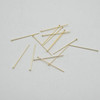 14K Gold Filled Findings - Gold Filled Headpin - 0.64mm x 25.4mm - 10, 20 or 50 Count - Made in USA