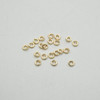 14K Gold Filled Findings - Gold Filled Click and Lock Jump Ring - 1mm x 4mm - 10 or 20 Count - Made in USA