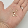 14K Gold Filled Findings - Gold Filled Lobster Clasp With Open Ring - 3mm x 8mm - 1 or 5 Count - Made in Italy