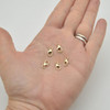 14K Gold Filled Findings - Gold Filled Small Trigger Clasp With Open Ring - 5mm x 8.5mm - 1 or 5 Count - Made in Italy