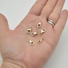 14K Gold Filled Findings - Gold Filled Medium Trigger Clasp With Open Ring - 6mm x 10mm - 1 or 5 Count - Made in Italy