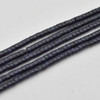 High Quality Blue Goldstone Flat Heishi Rondelle / Disc Beads - 3mm x 2mm - 15" strand