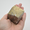 Pyrite Gemstone Cube - 357 grams - 4cm x 4cm x 4.2cm - 1 count