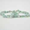 Amazonite Gemstone Chip Bracelet / Beads Sample strand