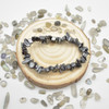 Hematite (non magnetic) Gemstone Chip Bracelet / Beads Sample strand