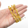 Yellow Opal Gemstone Chip Bracelet / Beads Sample strand