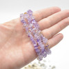 Ametrine Gemstone Chip Bracelet / Beads Sample strand