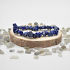 Lapis Lazuli Gemstone Chip Bracelet / Beads Sample strand