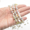 Morganite Gemstone Chip Bracelet / Beads Sample strand