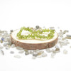 Peridot Gemstone Chip Bracelet / Beads Sample strand