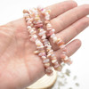 Pink Opal Gemstone Chip Bracelet / Beads Sample strand