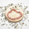 Rhodochrosite Gemstone Chip Bracelet / Beads Sample strand
