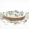 Rainbow Fluorite Gemstone Chip Bracelet / Beads Sample strand