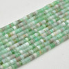 Light Chrysoprase Gemstone Heishi Rondelle Disc Beads - 4mm x 2mm - 15"