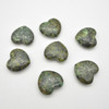 Natural African Turquoise Gemstone Heart - 1 count - 3cm - 13 grams