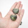 Natural African Turquoise Gemstone Heart - 1 count - 3cm - 13 grams