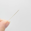 14K Gold Filled Findings - Gold Filled Headpin - 0.41mm x 38.1mm - 6 or 20 Count - Made in USA