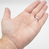 14K Gold Filled Findings - Gold Filled Click and Lock Jump Ring - 0.50mm x 2.8mm - 20 or 50 Count - Made in USA