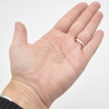 14K Gold Filled Findings - Gold Filled Click and Lock Jump Ring - 0.64mm x 4.0mm - 20 or 50 Count - Made in USA