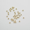 14K Gold Filled Findings - Gold Filled Seamless Rondelle Spacer Beads - 3.2mm x 1.6mm - 10 or 20 per pack - 1mm hole size