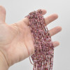 High Quality Grade A Natural Multi-Colour Spinel Semi-precious Gemstone Faceted Cube Beads - 2mm - 2.5mm - 15" strand