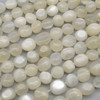 High Quality Grade A Natural White Moonstone Semi-precious Gemstone Nugget Beads - 10mm - 14mm x 10mm - 11mm - 15" strand