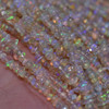 Natural White Ethiopian Welo Opal Semi-precious Gemstone Chips Nugget Beads - 2mm - 6mm - 16" strand