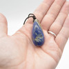 Natural Lapis Lazuli Pebble Semi-precious Gemstone Pendant - 3cm - 4cm