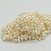 High Quality Grade A Freshwater Rice Pearl Beads - Top Drilled - White - 4mm - 6mm