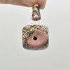 Natural Rhodonite Semi-precious Gemstone Barrel Guru Mala Beads Set - 5 Sets - 20mm