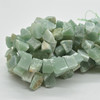 Raw Hand Polished Natural Green Aventurine Semi-precious Gemstone Nugget Beads - 15mm - 20mm - 15" strand