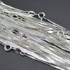 Italian 925 Sterling Silver Necklace Chain - 18 inch Box Chain - 0.85mm - Made in Italy