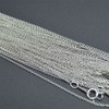 925 Sterling Silver Necklace Chain - 18 inch Cable Chain - 1.2mm - Made in USA