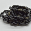 Natural Gold Sheen Obsidian Semi-precious Gemstone Pebble Nugget Beads Bracelet / Sample Strand - 8mm - 10mm, 7.5"