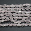 Natural Handmade Rose Quartz Semi-precious Gemstone Pebble Tumbled stone Nugget Beads - 5mm-10mm 13'' Strand