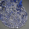 Handmade Lapis Lazuli Semi-precious Gemstone Irregular Diamond Shaped Beads - 7mm - 10mm - 13'' Strand