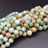 Grade B Natural Green Quartz Semi-precious Gemstone Round Beads - 6mm, 8mm, 10mm - 14" strand