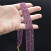 High Quality Grade A Natural Garnet Semi-Precious Gemstone FACETED Round Beads - 2mm - 15'' Strand