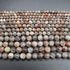 High Quality Grade A Natural Copper Sunstone Semi-precious Gemstone Round Beads - 6mm, 8mm, 10mm sizes - 14" strand