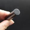 Natural Black Obsidian Semi-precious Gemstone Cylinder Pendant - Length 5.5cm - 6cm - 1 Count