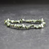 Natural Seraphinite Semi-precious Gemstone Chip , Nugget Beads Sample strand, Bracelet - 5mm - 8mm, 7.5''