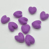 100% Wool Felt Hearts - 2cm - 10 Count - Amethyst Purple