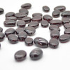 Natural Garnet Semi Precious Gemstone Oval Beads - 8mm x 10mm - 30 count only