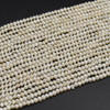 Natural Freshwater Potato Pearl Beads - Off White - 3.5mm - 4mm - 14'' Strand