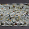 Natural Grade A Multi-Colour Amazonite Semi-Precious Gemstone Round Beads - 3mm - 14" strand