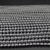 Silver Hematite Round Beads - 4mm, 6mm, 8mm, 10mm - Non-Magnetic - 15'' Strand