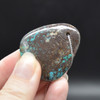 Azurite Malachite Irregular Shaped Teardrop Gemstone Pendant -  3.5cm - 5cm - 1 Count