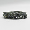 Natural Kambaba Jasper Semi-Precious Round Gemstone Crystal Bracelet, Sample Strand - 4mm  - 1 Count - 7 - 7.5 inches