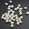 High Quality Natural Freshwater Rice Pearl Beads for Earrings or Pendants - Pink/White - 10mm - 11mm x 8mm - 9mm - 1 Count - 2 Options